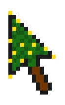 странно, что эта открытка делалась в июле. видимо, потому что идея пришла случайно во время работы над гигантизированным флэш-курсором, который позже нашел применение на gabilo.com и в открытке на день рождения, а не в рамках задачи сочинения открытки на нг