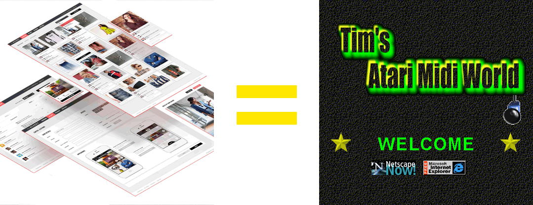 я еще хотел картинку где лэндинг пейдж сравнивается с типичным трехколоночником пятнадцатилетней давности, но этой хватит